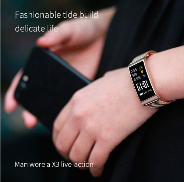 Годинник жіночий Smart Mioband PRO Gold 5055 фото