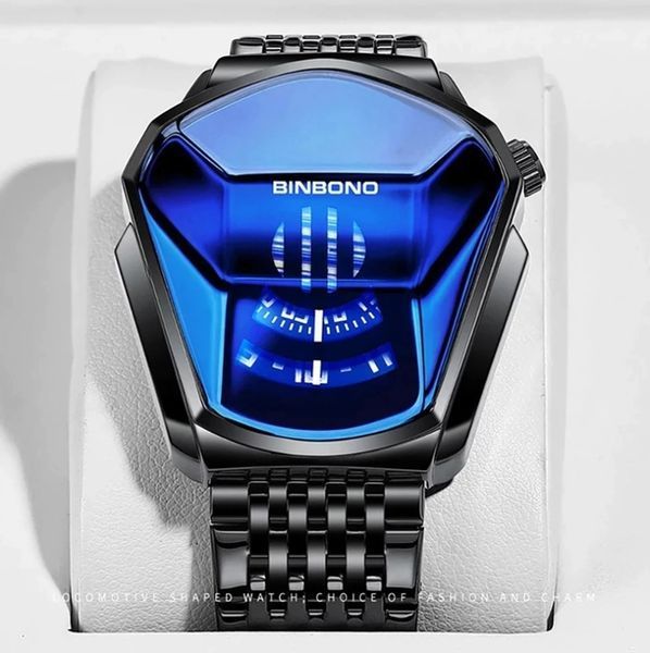Годинник чоловічий Hemsut Binbono Black 7501 фото