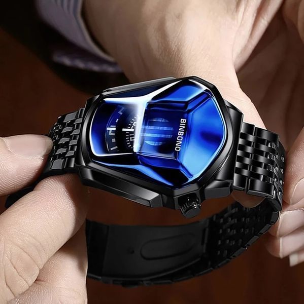 Годинник чоловічий Hemsut Binbono Black 7501 фото