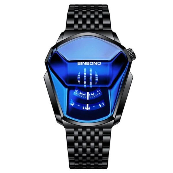 Годинник чоловічий Hemsut Binbono Black 7501 фото